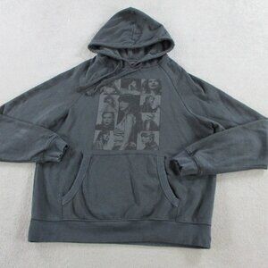 Taylor Swift Eras Tour Hoodie Womens Small Black Sweatshirt Pullover Fleece